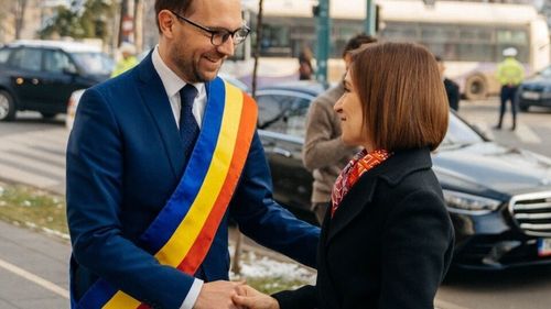 Maia Sandu a ajuns vineri în Timișoara, unde s-a întâlnit cu reprezentanţii comunităţii de basarabeni/ Sâmbătă primește premiul “Timişoara pentru valori europene”, acordat de municipalitate