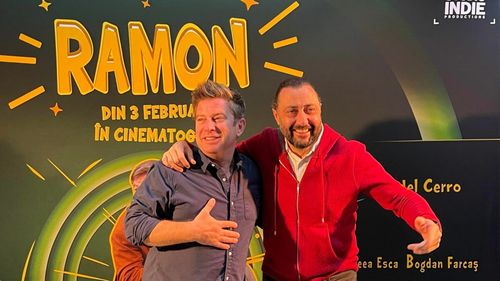 VIDEO Comedia ”Ramon”, pe primul loc în cinematografele din România. Pavel Bartoș: ”Am momente în care pot să spun că sunt Tom Cruise și Bruce Willis la un loc, am și momente când sunt Brad Pitt”