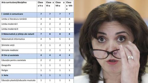 Planul-cadru care circulă online, cu discipline transdisciplinare și ore tăiate, dezmințit vehement de ministrul Educației: Exclus!