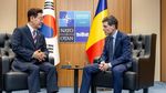 Coreea de Sud speră să extindă cooperarea cu România dincolo de sectorul apărării, afirmă preşedintele sud-coreean la întâlnirea cu Nicușor Dan