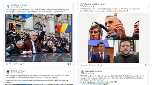 “Zelenski și Nicușor Dan au o înțelegere ca să bage NATO în război prin intermediul României”: Fake reșapat de pro-rusul Călin Georgescu în interviul cu Anca Alexandrescu și viralizat pe Facebook în timp ce toată lumea vorbea despre ruptura ”suveraniștilor”