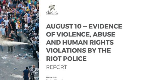 Raportul Declic despre violențele Jandarmeriei la protestul diasporei a ajuns la ONU