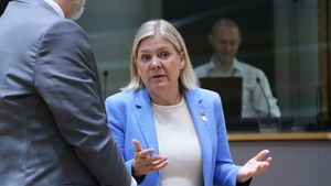 Premierul suedez Magdalena Andersson promite un ajutor militar în valoare de 47 de milioane de dolari pentru Ucraina: ”Granițele nu trebuie niciodată schimbate cu forța și este datoria noastră să vă sprijinim”