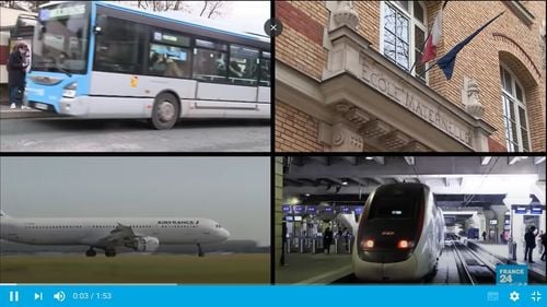 Atenţionare de călătorie pentru Franța: Circulaţie feroviară, transport public şi zboruri perturbate de greva generală