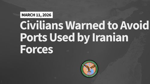 SUA avertizează civilii iranieni să „evite imediat” porturile de-a lungul Strâmtorii Ormuz