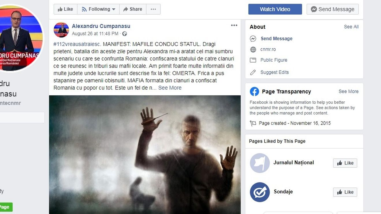 HBO România i-a cerut lui Alexandru Cumpănașu să scoată de pe contul de Facebook o fotografie din serialul Umbre, folosită fără permisiune