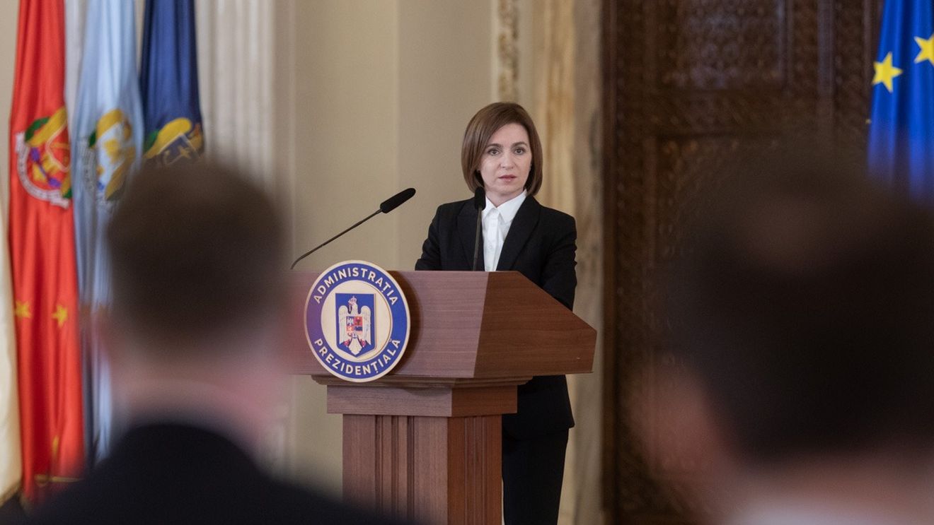 Rusia vrea să instaleze un guvern obedient în Moldova prin război hibrid, transmite președinta Maia Sandu