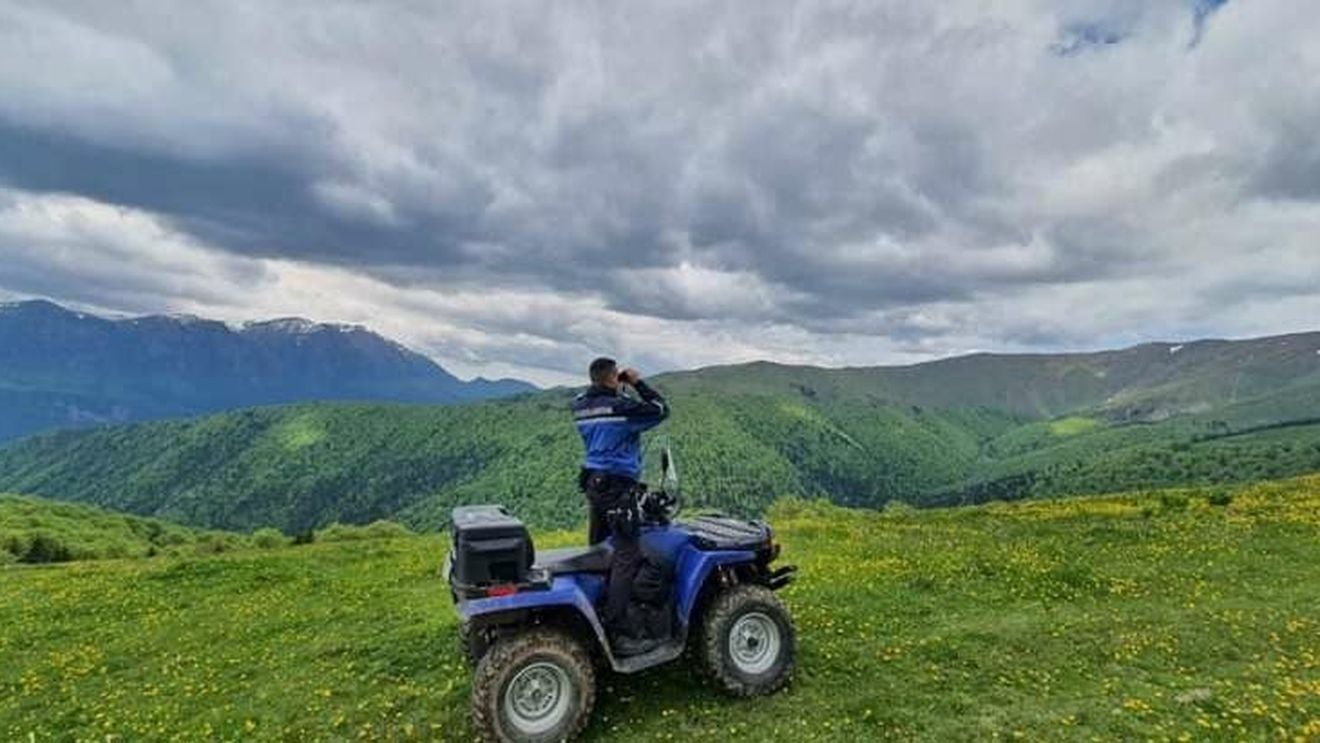 Opt turişti s-au rătăcit pe munte, în zona „Vârful Grecului”, fiind solicitată intervenția jandarmilor montani prahoveni