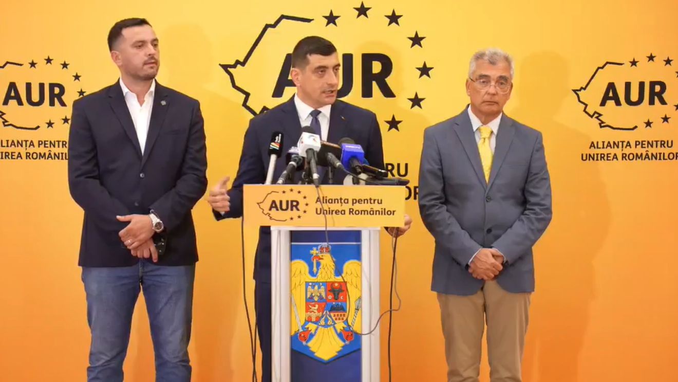 ACTUALIZAT George Simion susține că există „interferențe” ale unor state europene în politica românească / Anunță că AUR va vota împotriva programului de înzestrare militară SAFE / Simion refuză să lege direct Rusia de incidentele cu drone