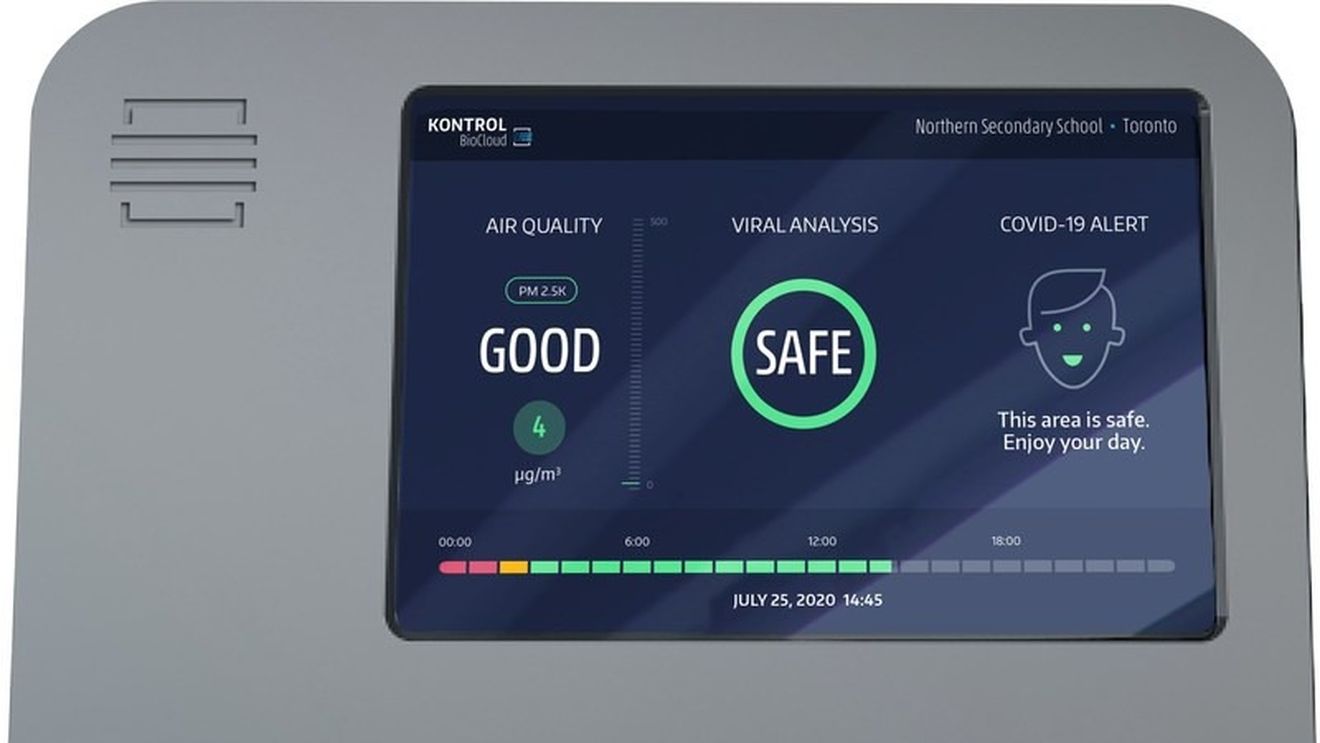Canadienii au dezvoltat o aplicație care detectează prezența SARS-CoV-2 în aer