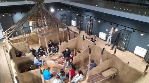 GALERIE FOTO Călător în Banat. Sanctuarul neolitic de la Parța, noua atracție turistică a Timișului. Nu era doar un loc sacru, ci și un calendar al cerului