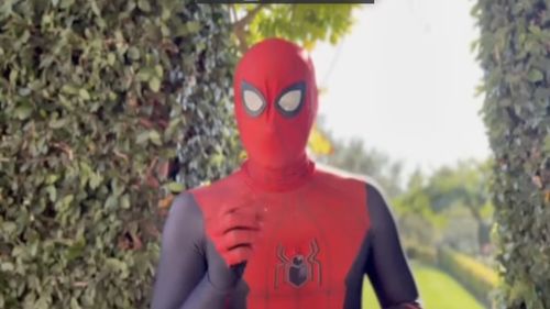 Prinţul Harry s-a costumat în Spider-Man pentru a transmite un mesaj copiilor care şi-au pierdut un părinte în slujba armatei britanice