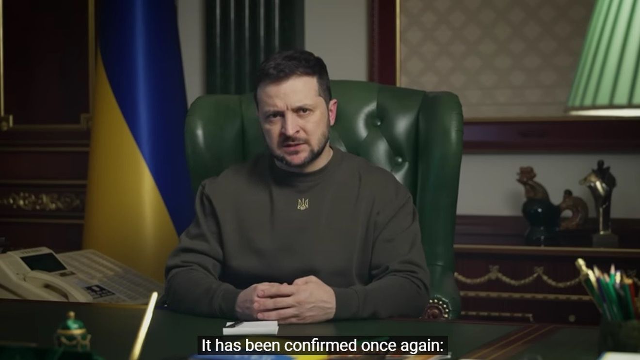 VIDEO Zelenski, despre continuarea focului de către ruși, în ciuda armistițiului: ”Lumea a putut să vadă astăzi cât de false sunt cuvintele Moscovei/ Toţi cei a căror voce sună la unison cu vuietul artileriei ruse vor fi izolaţi de lumea civilizată”