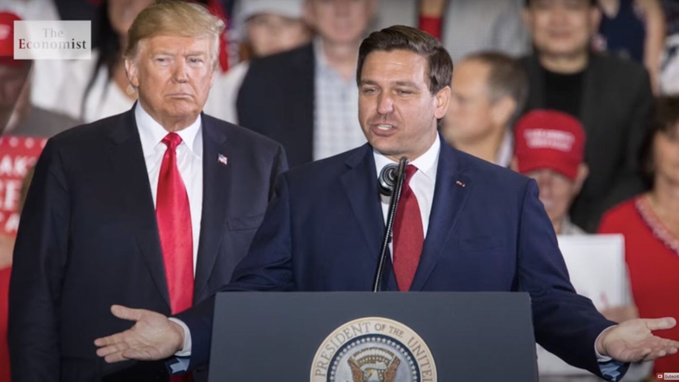 VIDEO Republicanul Ron DeSantis se loveşte din nou de umbra lui Trump încercând să-şi relanseze campania