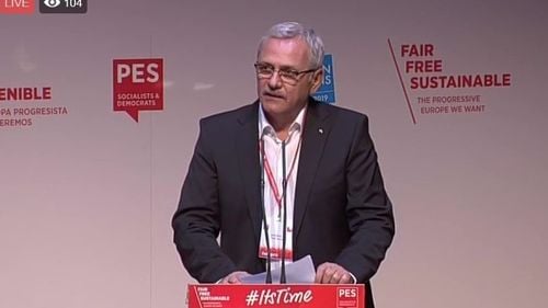 Dragnea, la congresul socialiștilor europeni: ”Dreapta a distrus Europa folosind manipularea și instituțiile de forță ale statului. Miza alegerilor e uriașă, vorbim de viitorul UE, al meu, al copiilor noștri”