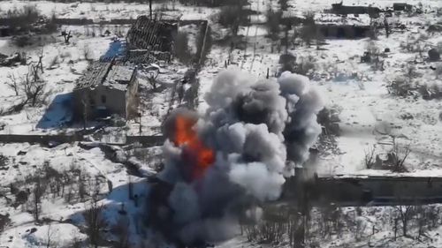 VIDEO Game over: Înregistrare video cu un tanc rusesc distrus de armata ucraineană