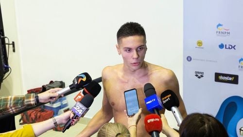 David Popovici a câştigat medalia de aur la 100 de metri liber la Campionatul Naţional în bazin de 25 de metri de la Otopeni