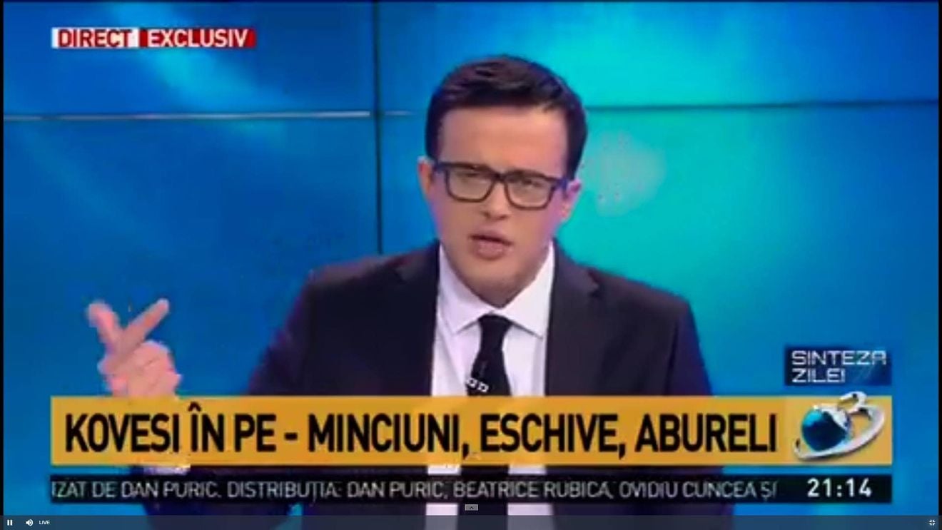 Antena 3, luată prin surprindere de votul pro-Kovesi din comisia CONT / Cum a încercat Gâdea să-i minimalizeze reușita: Pe când era procuror pe la Sibiu, nu avea un nivel de pregătire prea înalt, era tata lu’ fata (sic!)