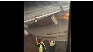 Un canadian a deschis uşa avionului şi a desfăşurat toboganul de evacuare chiar înainte de decolare/ Avea halucinații că ”vin oameni după el”