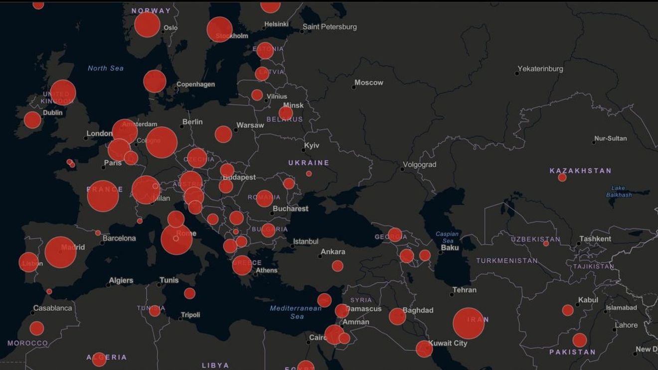 Coronavirus în Europa: Bătrânul Continent s-a izolat după explozia numărului persoanelor infectate cu COVID-19