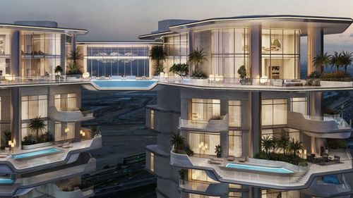 Zgârie-nori de 1 miliard de dolari în Dubai, legați printr-o piscină spectaculoasă pe acoperiș / Prețul unui apartament standard pornește de la 10 milioane de dolari