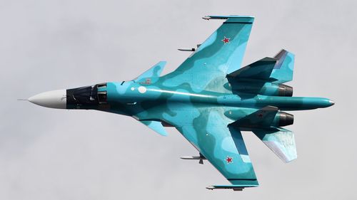 Forțele aeriene ucrainene susțin că au doborât un avion de luptă rusesc Su-34 în regiunea Donețk
