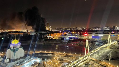 Rusia califică drept terorist atacul de la sala de concerte Crocus City Hall, de la periferia Moscovei