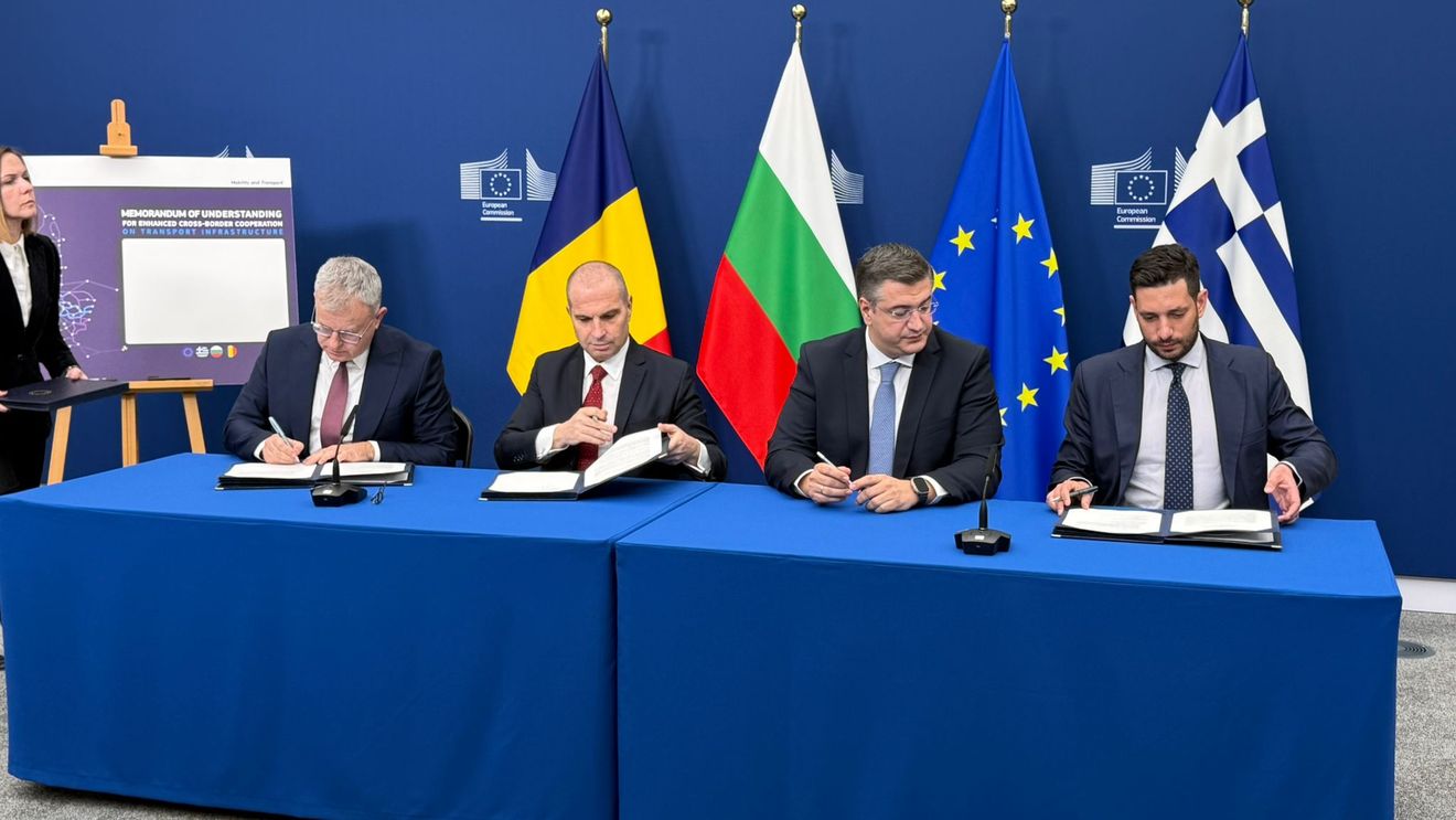 România, Grecia și Bulgaria își consolidează cooperarea în domeniul infrastructurii de transport