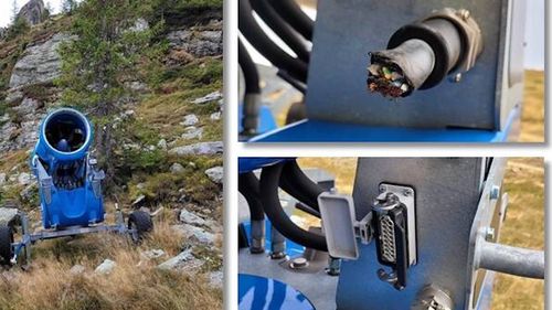 Tunuri de zăpadă de 36.000 de euro bucată, vandalizate pe pârtiile de pe Muntele Mic, în Caraș Severin