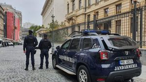 UPDATE VIDEO Un bărbat în vârstă a fost trântit la pământ și încătușat de doi jandarmi din București pentru că ar fi refuzat să poarte masca și să se legitimeze/ Ce măsuri a luat Jandarmeria