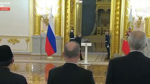 VIDEO Moment stânjenitor la Kremlin, după un discurs al lui Vladimir Putin, care așteaptă aplauzele care nu mai vin
