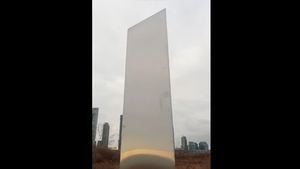 VIDEO Monolitul misterios reapare în Canada după un ''turneu european'', cu apariții inclusiv în România