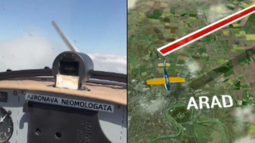 Ultimele imagini cu avionul care s-a prăbușit în Arad, soldat cu doi morți. Ce s-a auzit în momentul decolării