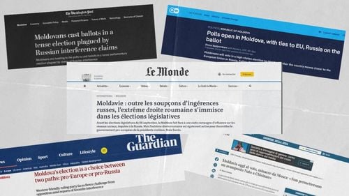 Cum vede presa internațională “bătălia” electorală din Moldova, în dimineața alegerilor: Moment de răscruce pentru viitorul țării, cu implicare directă a Moscovei și a extremei drepte din România