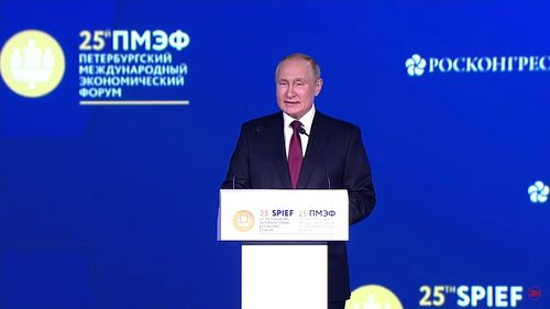 VIDEO Vladimir Putin: Statele Unite s-au declarat mesagerul lui Dumnezeu pe Pământ, care nu are obligații, ci doar interese / Rusia a fost "forțată" să lanseze "operațiunea specială" din Ucraina