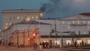 UPDATE Scurt incendiu la sediul Ministerului rus al Apărării din Moscova