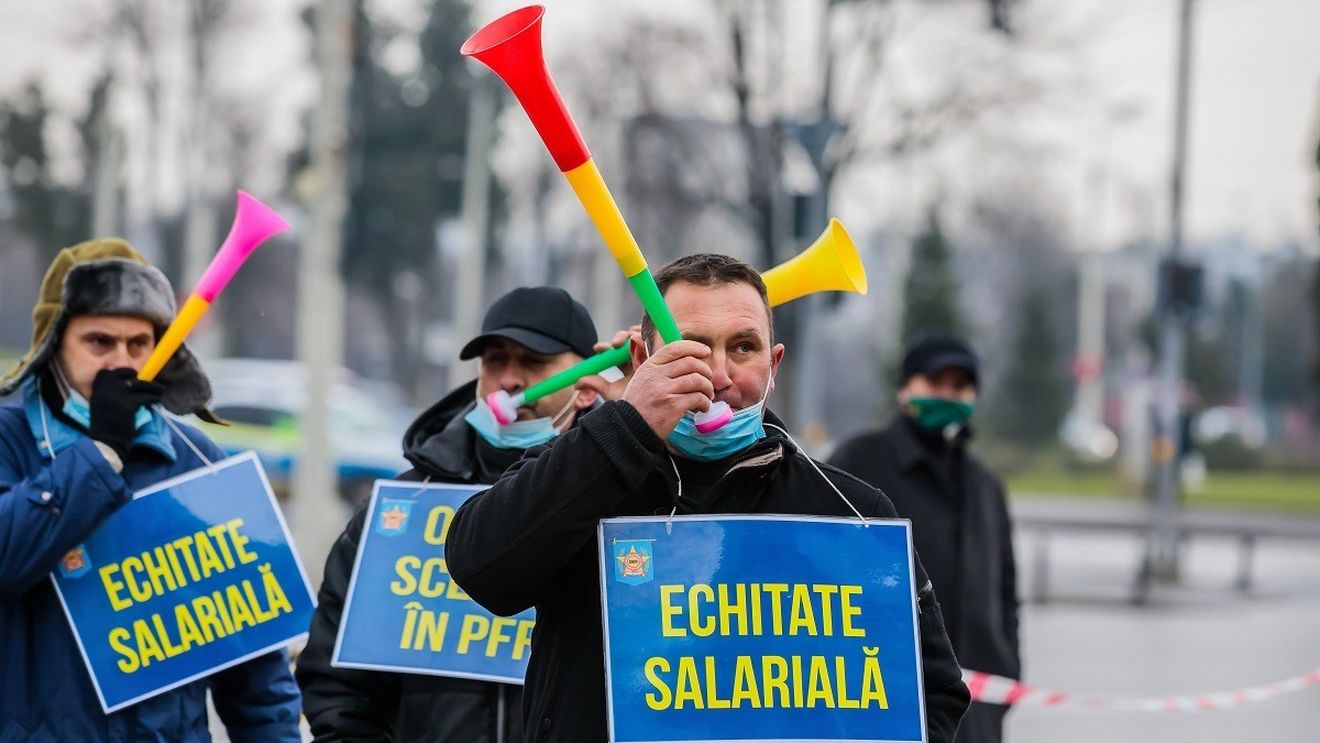 Polițiștii și angajații din penitenciare anunță protest pe 20 octombrie la guvern