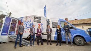 BCR și Vodafone lansează unitatea mobilă „Bună ziua, schimbare!”, pentru a facilita accesul la servicii financiare și tehnologie în mediul rural