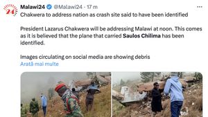 Echipele de salvare au găsit epava avionului vicepreședintelui Malawi, nu există niciun supraviețuitor