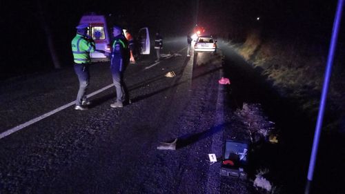 Un biciclist a murit după ce a fost lovit pe un drum național din Hunedoara