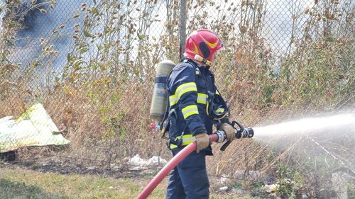 Arad: Incendiu provocat de un pacient la Spitalul de Psihiatrie; şase persoane intoxicate cu fum