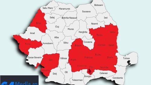 Germania a actualizat lista județelor din România considerate zone de risc. Bucureștiul și alte 17 județe au intrat în zona roșie