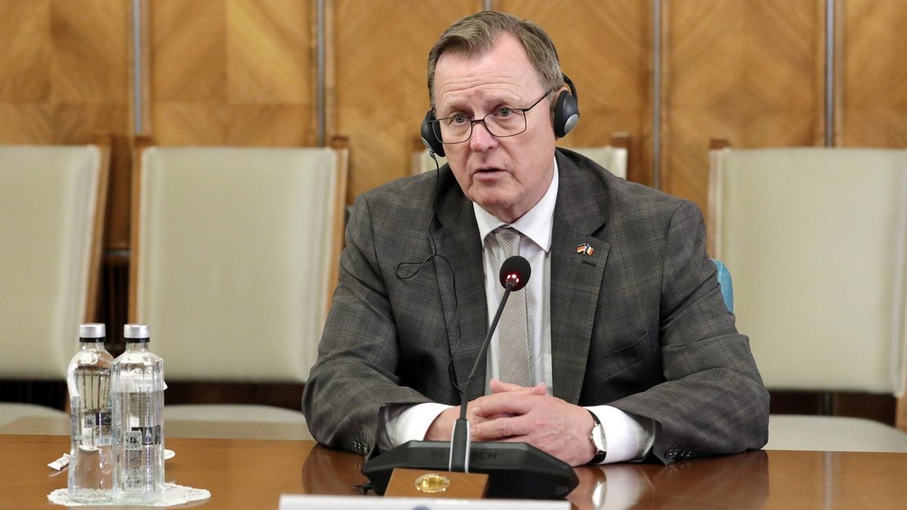 Premierul Ciucă, întâlnire cu președintele Bundesrat, Bodo Ramelow / Securitatea energetică, pe agenda discuțiilor