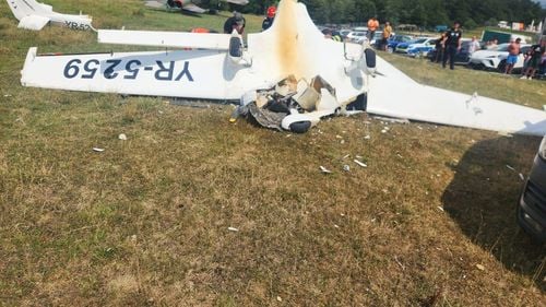 BREAKING Un avion de mici dimensiuni s-a prăbușit la Orăștie: pilotul a decedat, iar însoțitorul este grav rănit