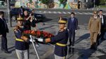Președintele Nicușor Dan a depus o coroană de flori la Monumentul dedicat memoriei victimelor Mineriadei din 13 – 15 iunie 1990