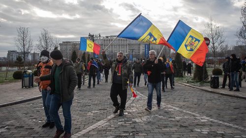 Cei doi bărbați reținuți după protestul AUR au fost puși sub control judiciar