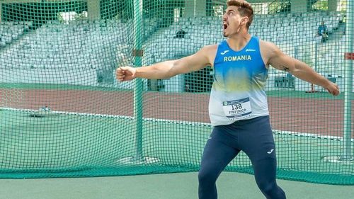 Alin Firfirică a obținut medalia de argint la Cupa Europei, la proba de aruncări