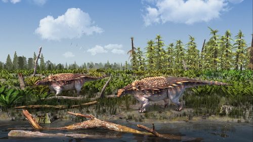 O nouă specie de dinozaur cu armură, cu țepi asemănători unor lame, descoperită pe Insula Wight din Marea Britanie