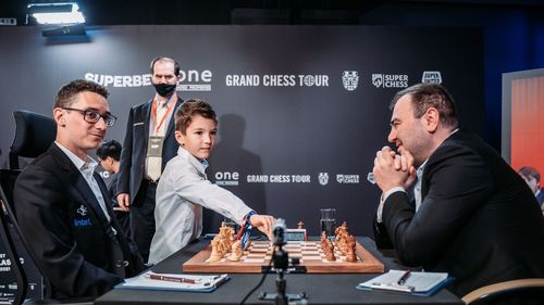 Șahistul azer Şahriar Mamediarov, câștigătorul turneului Superbet Chess Classi Romania 2021, premiat cu 90.000 de dolari