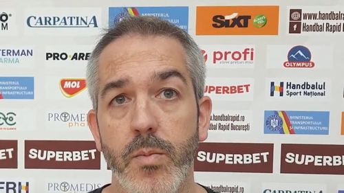 Rapid București, final de ciclu - Antrenorul David Ginesta, dat afară de la echipa de handbal feminin